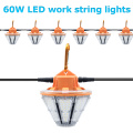 commercial 60w led lathe work lights 60w can connect 6 lamps together with good price and best quality